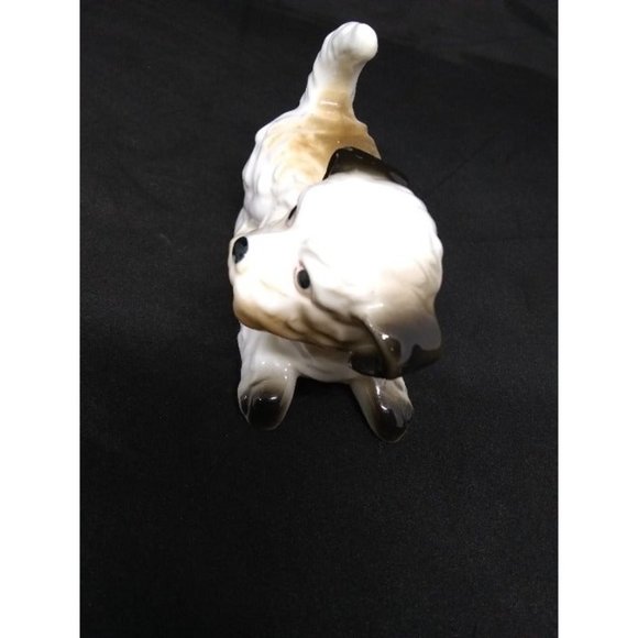 Vintage Enesco cute playful terrier glazed figurine 3" - Picture 11 of 12